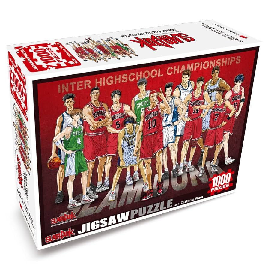 未開封品　スラムダンク　ジグソーパズル　チーム湘北　レア チーム湘北対チーム陵南 「スラムダンク」 ジグソーパズル 300